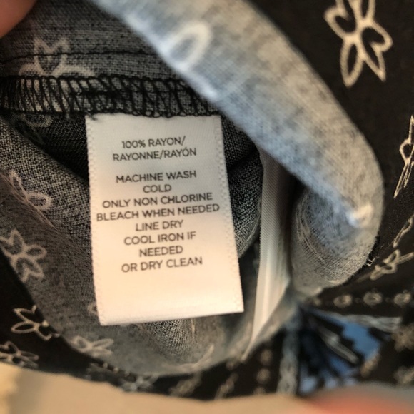 Loft Petite Mosaic Bell Sleeve Dress - Picture 7 of 7